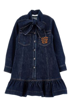 abito in cotone denim PHILOSOPHY KIDS | I9F9016044P055